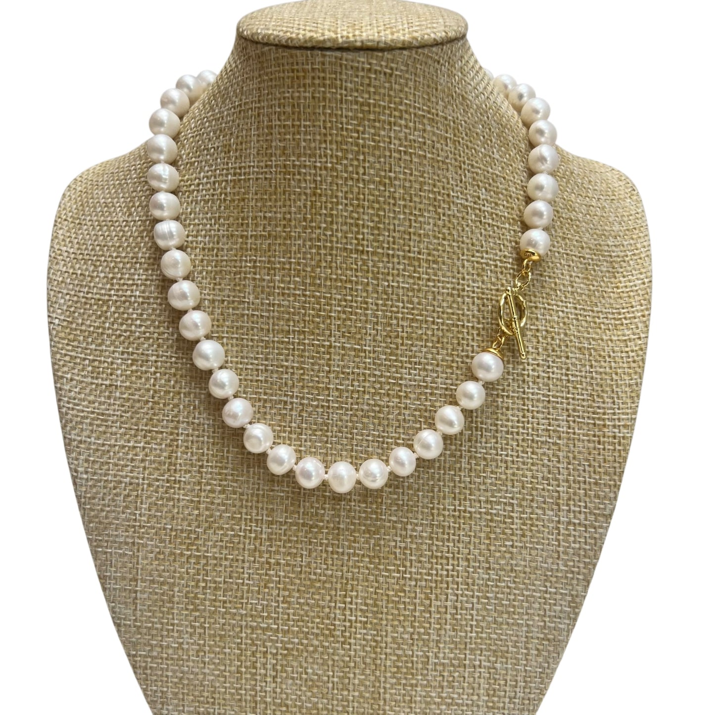 Elaine Pearl Choker Necklace