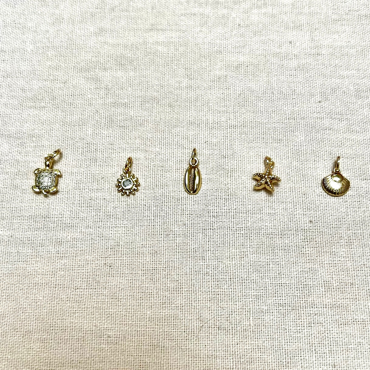 Tiny Sea-inspired Charms
