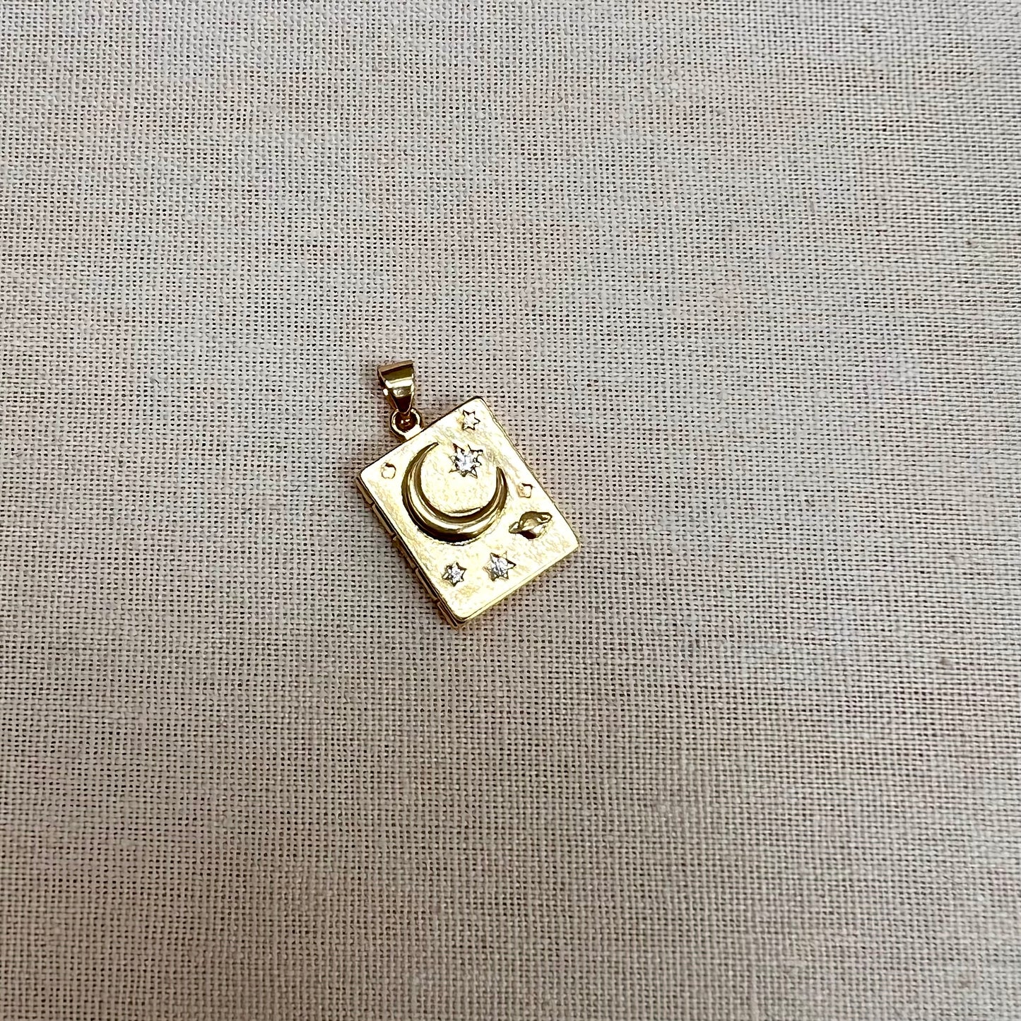 Gold Moon Charms
