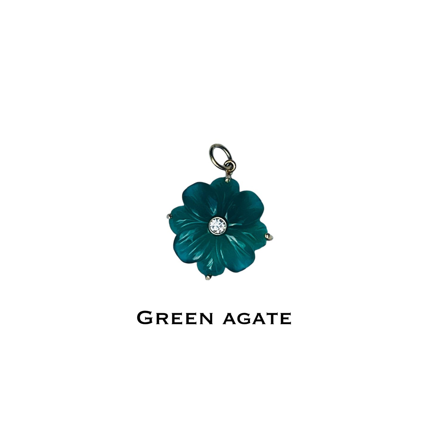 Gemstone Flower Charms - Nurture