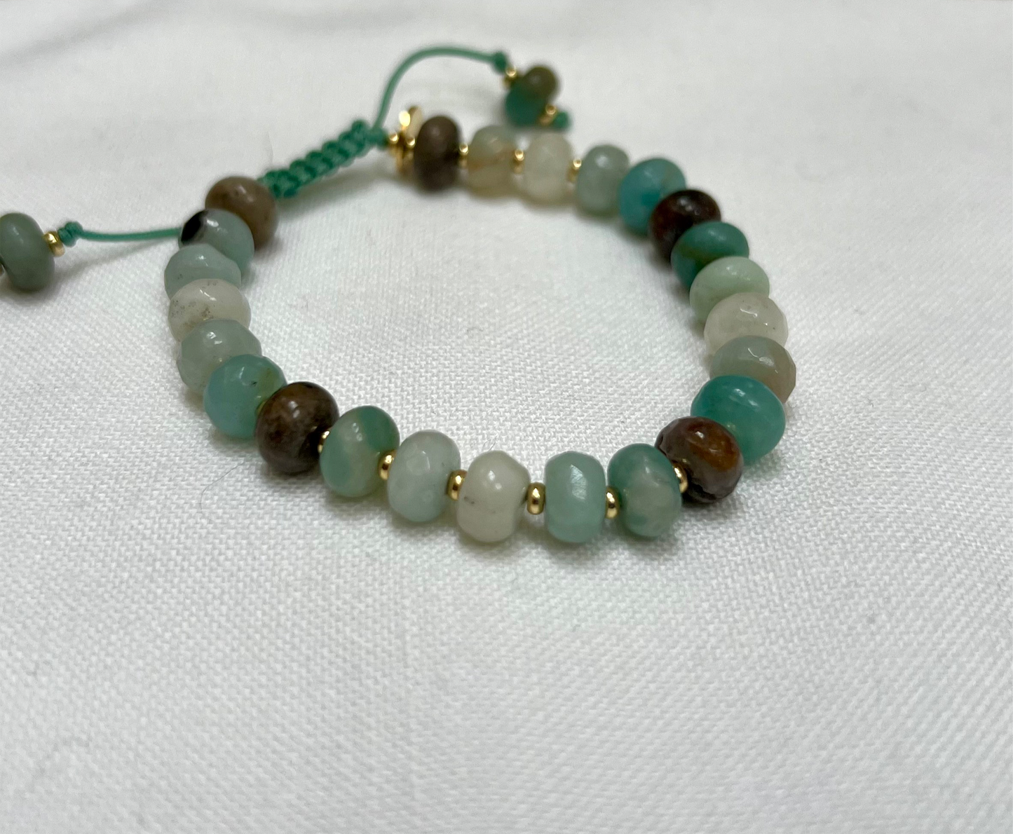 Rider Aventurine Gemstone Bracelet
