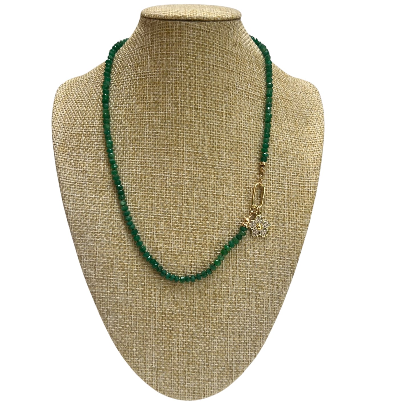 Precious Collection - Emerald Necklace
