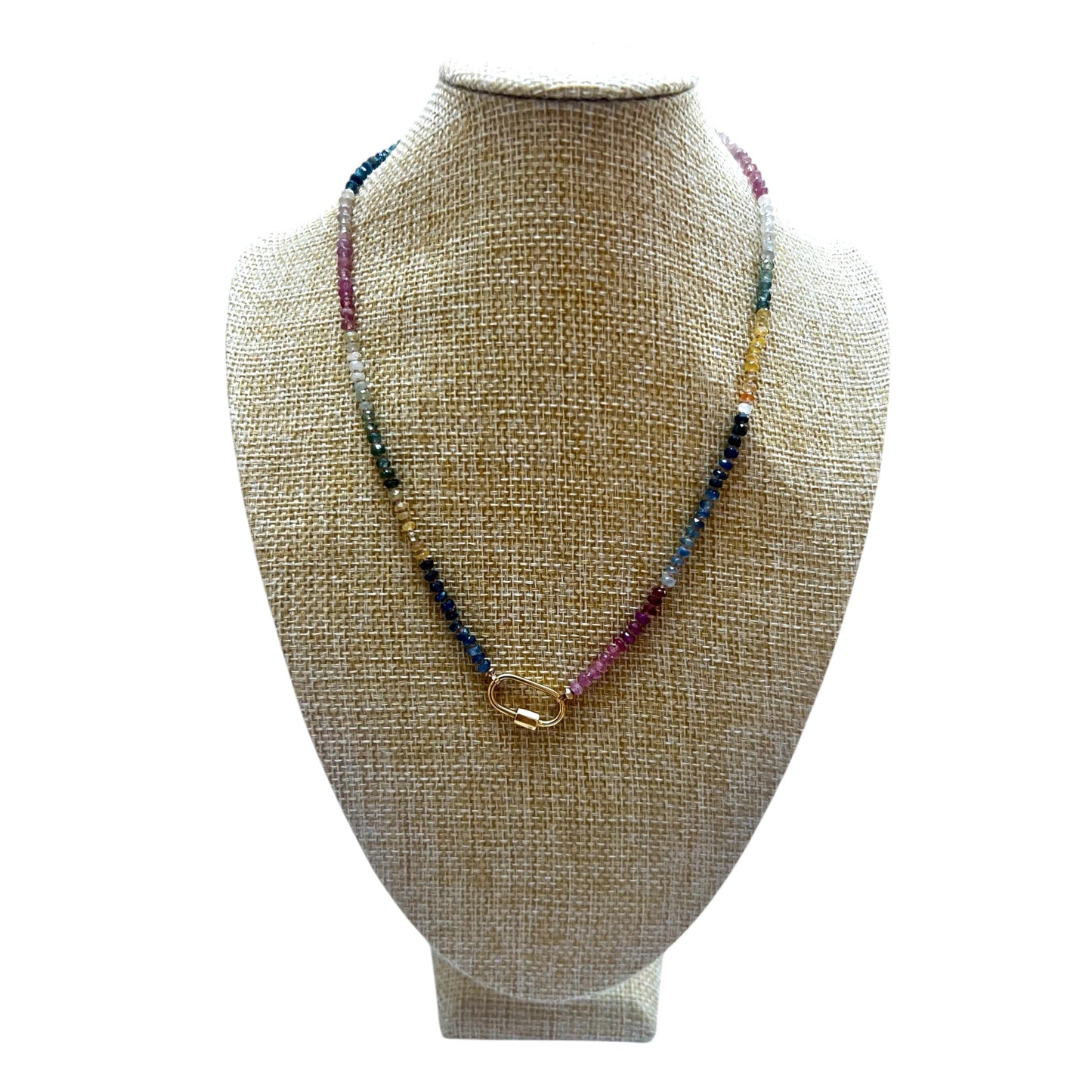Precious Collection - Rainbow Sapphire Necklace