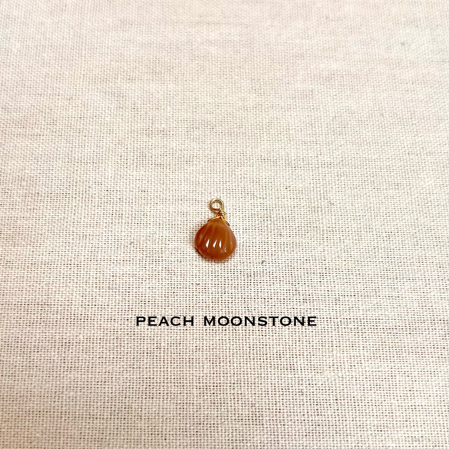 Gemstone Sea Shell Charms