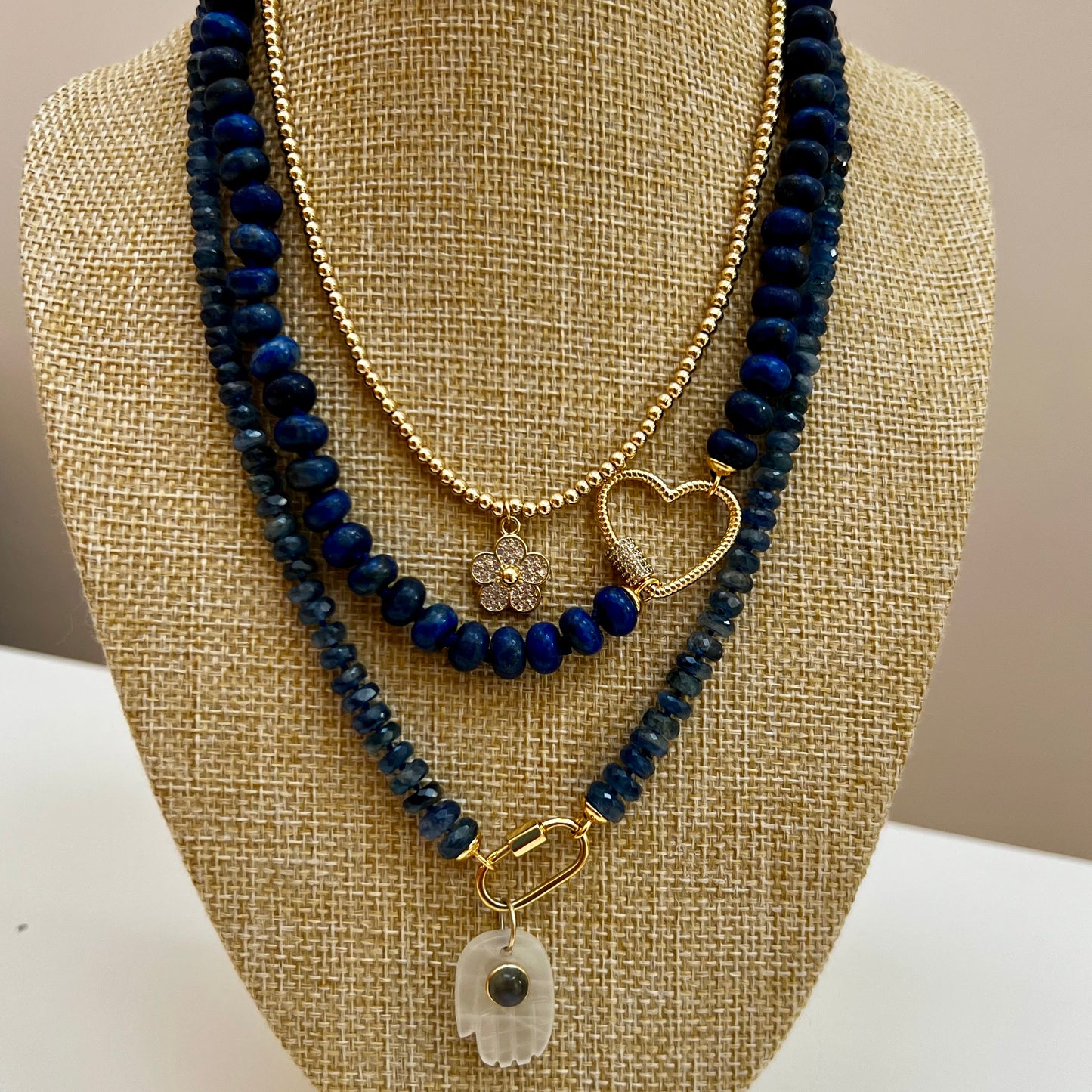 Ana-Maria Lapis Lazuli Gemstone Necklace