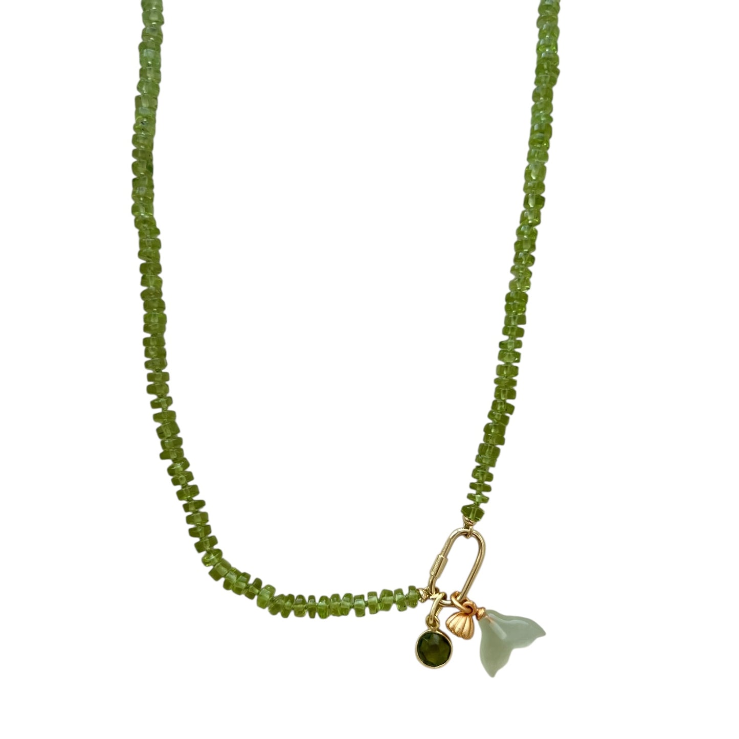 Chelito Peridot Gemstone Necklace