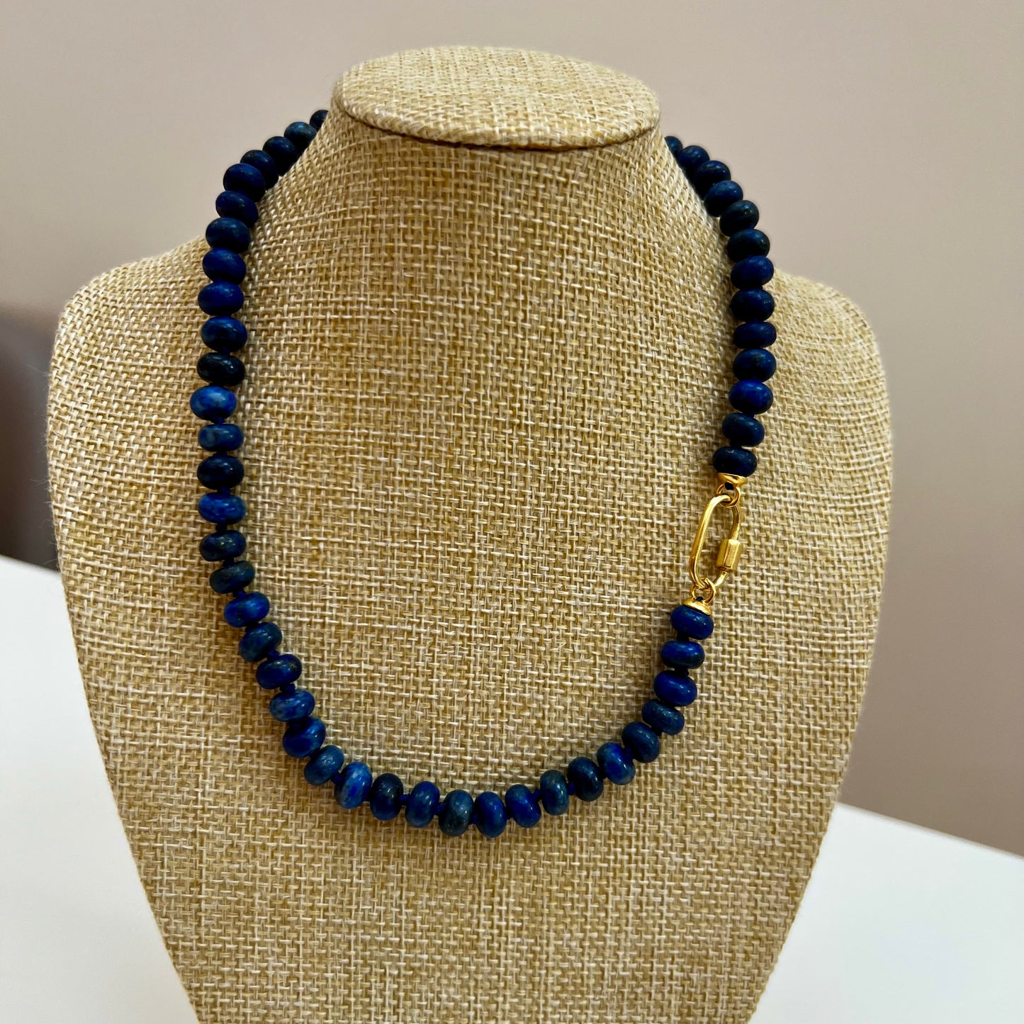 Ana-Maria Lapis Lazuli Gemstone Necklace