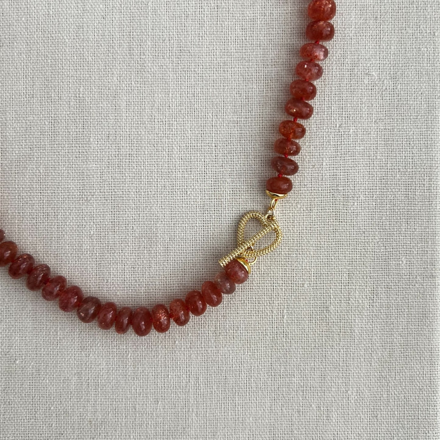 Ana-Maria Sunstone Gemstone Necklace