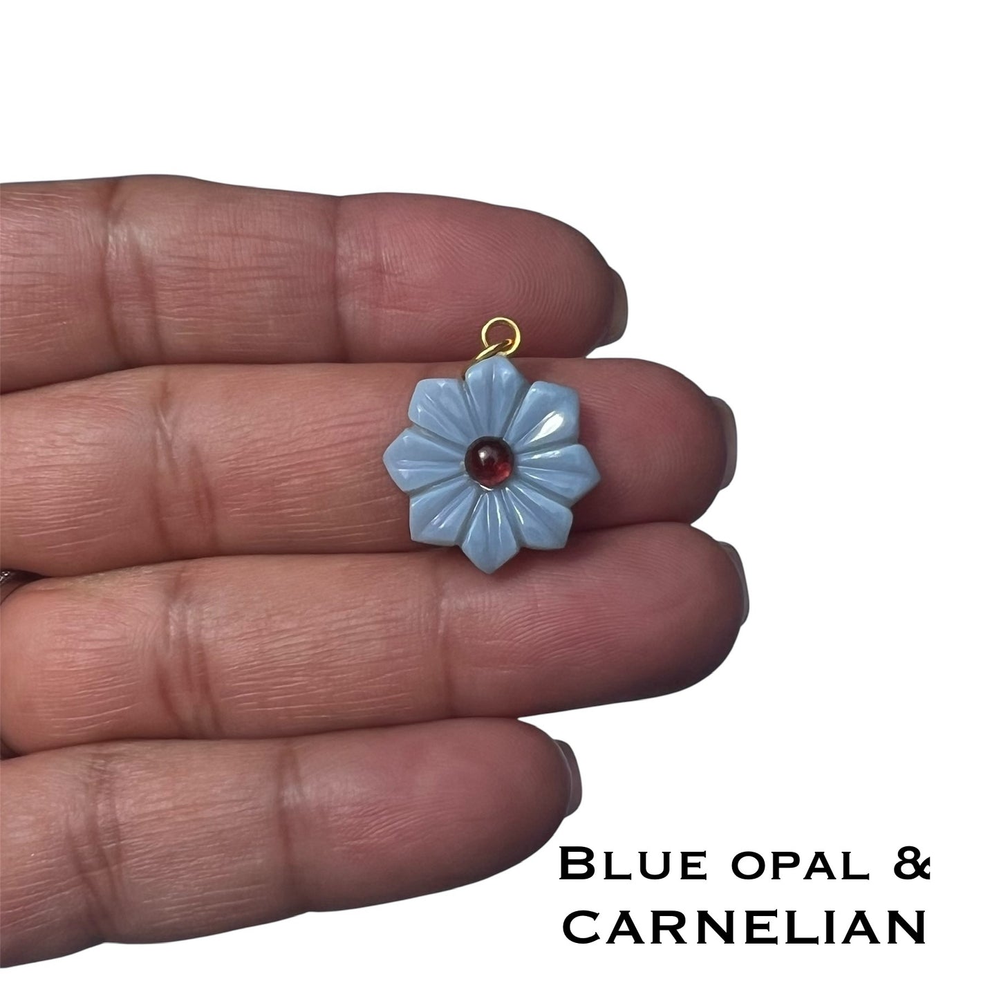 Gemstone Flower Charms - Nurture