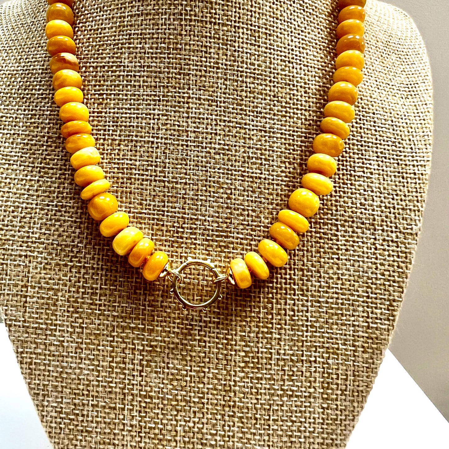 Ana-Maria Yellow Opal Necklace