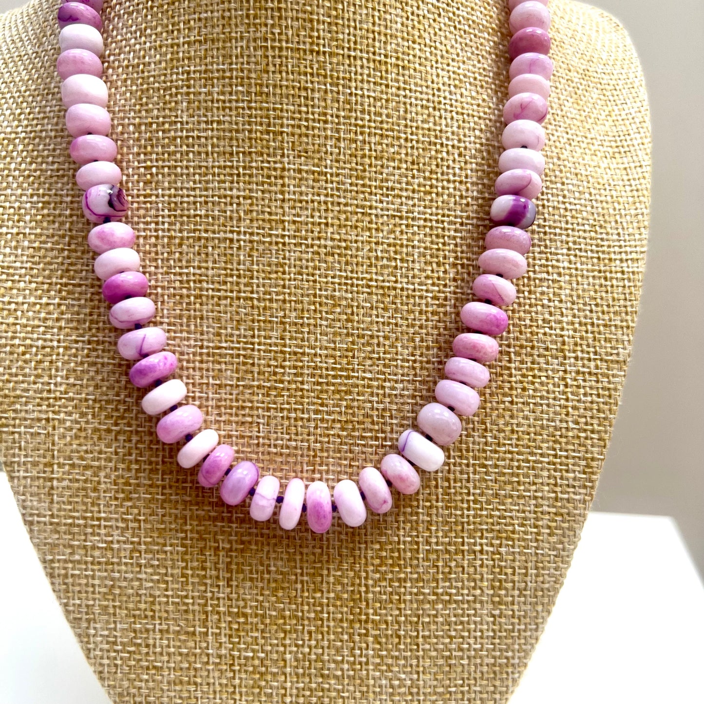 Ana-Maria Violet Opal Necklace