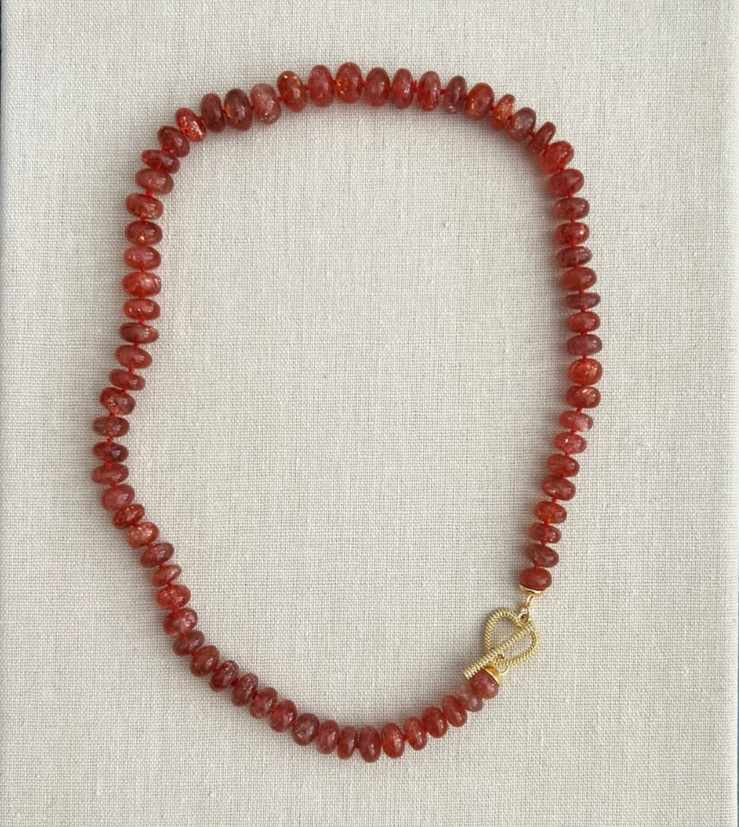 Ana-Maria Sunstone Gemstone Necklace