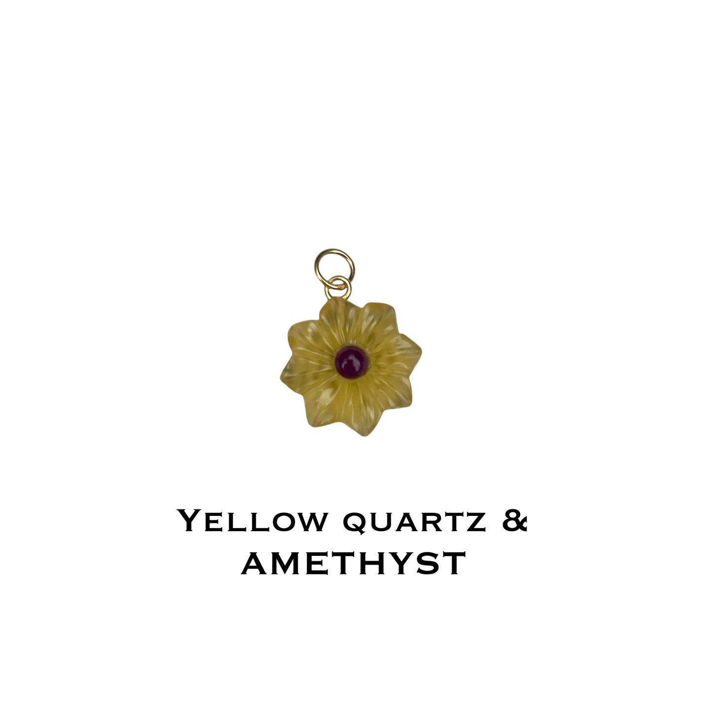 Gemstone Flower Charms - Nurture