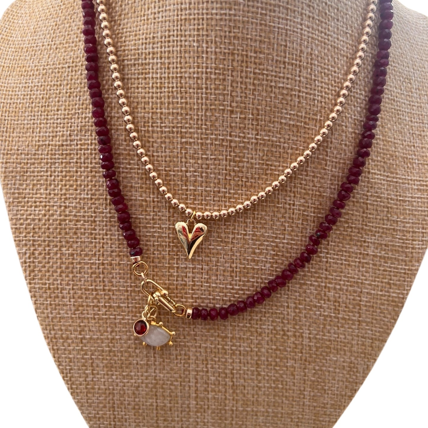 Precious Collection - Ruby Necklace