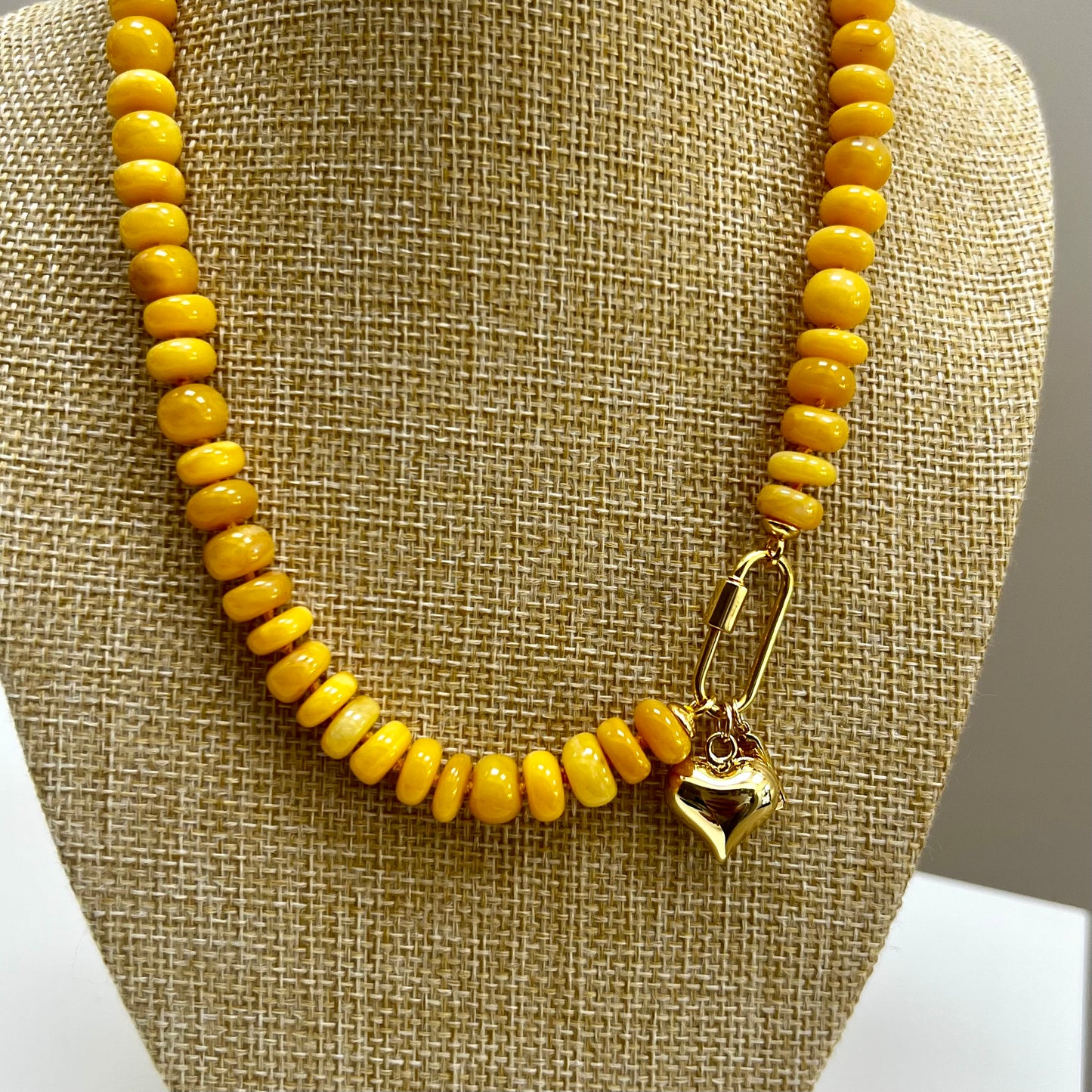 Ana-Maria Yellow Opal Necklace