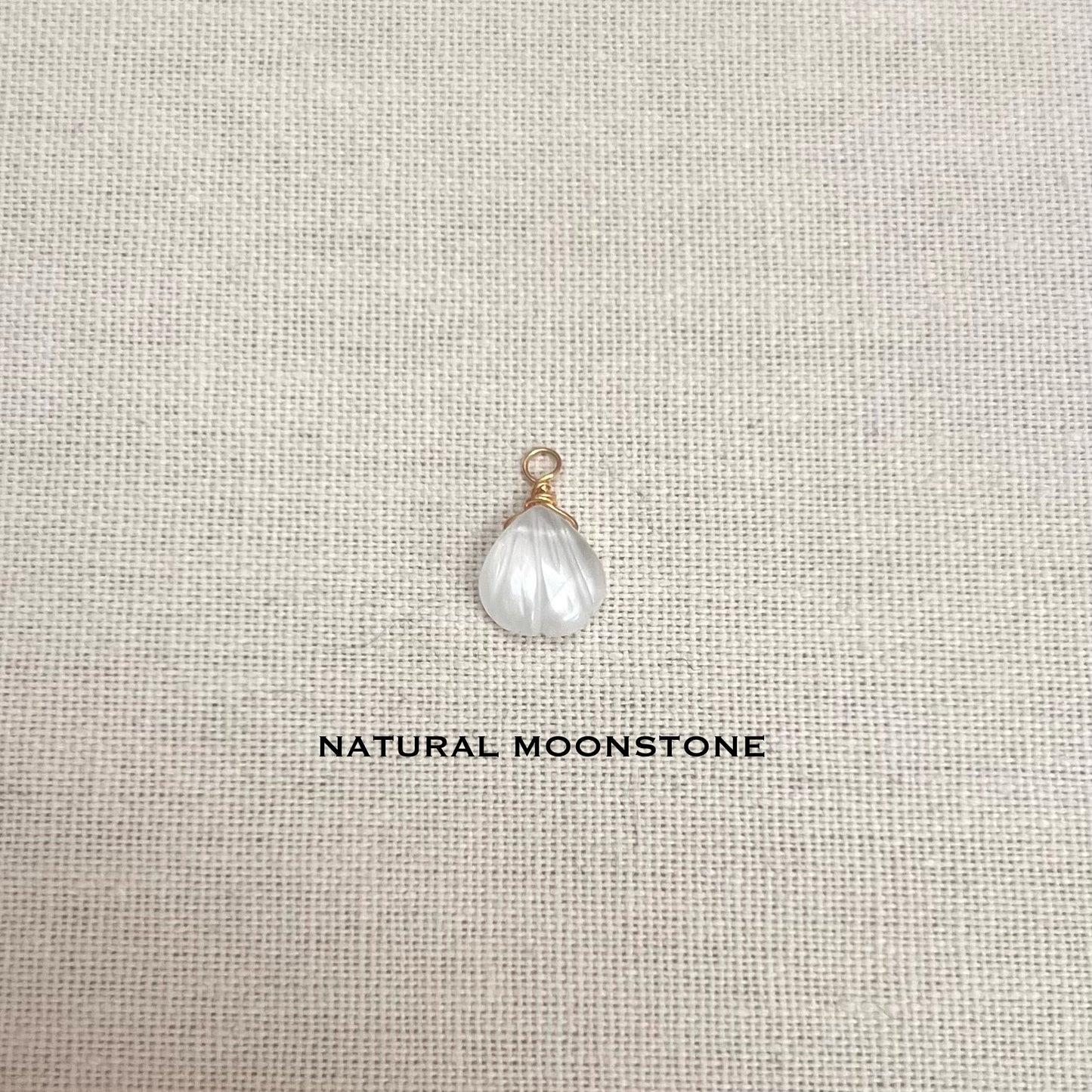 Gemstone Sea Shell Charms