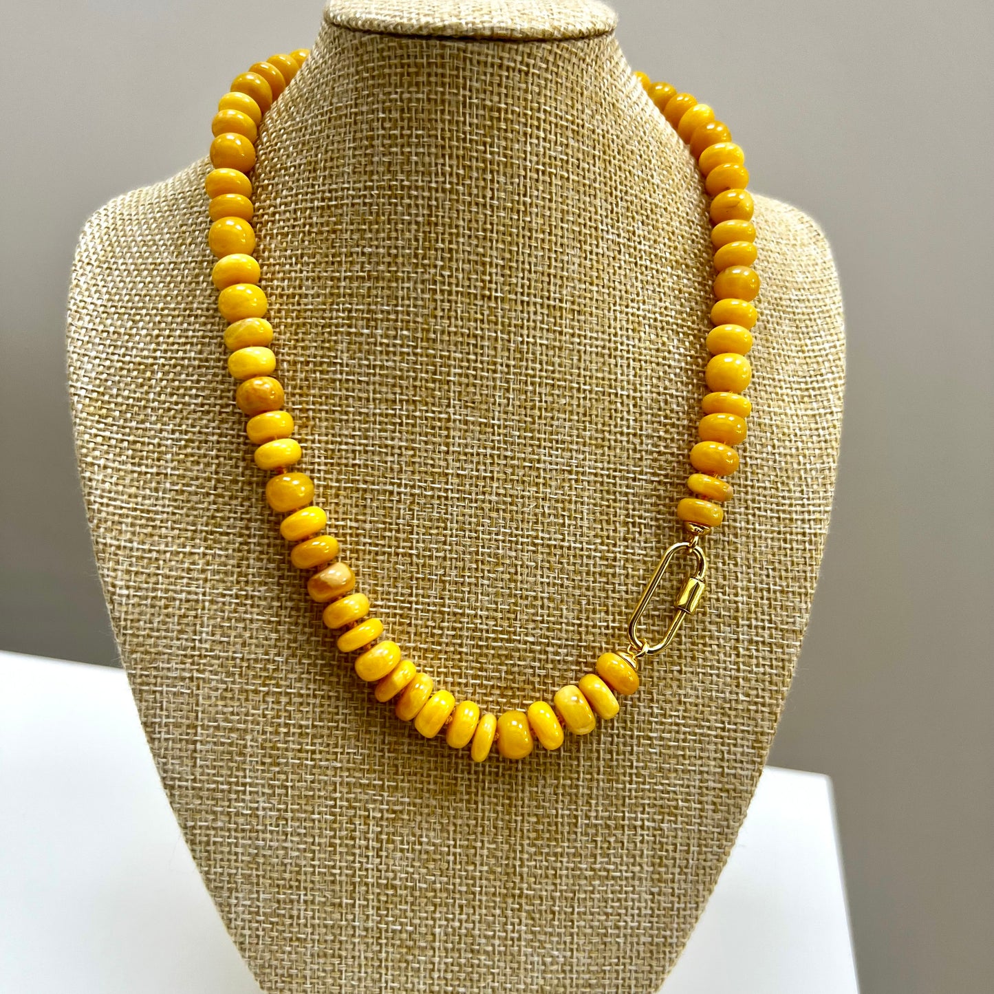 Ana-Maria Yellow Opal Necklace