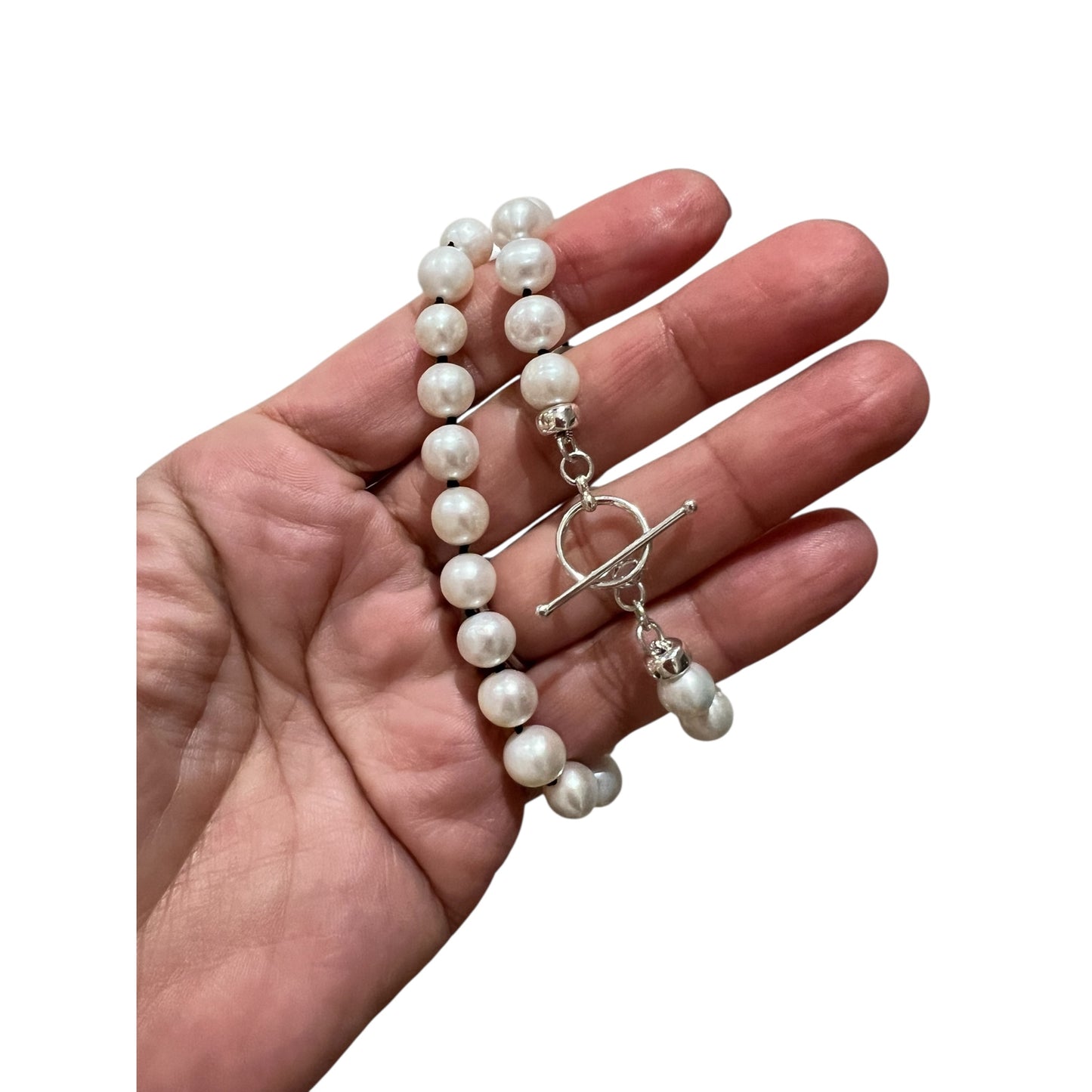 Elaine Pearl Choker Necklace