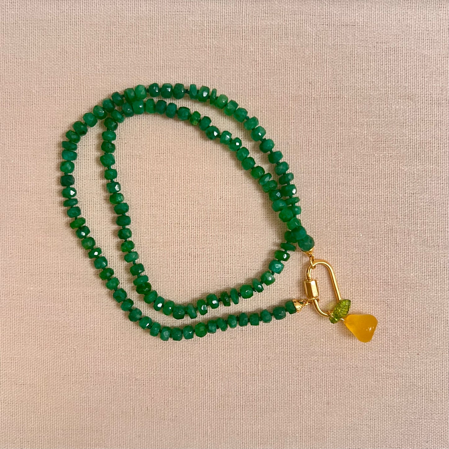 Precious Collection - Emerald Necklace