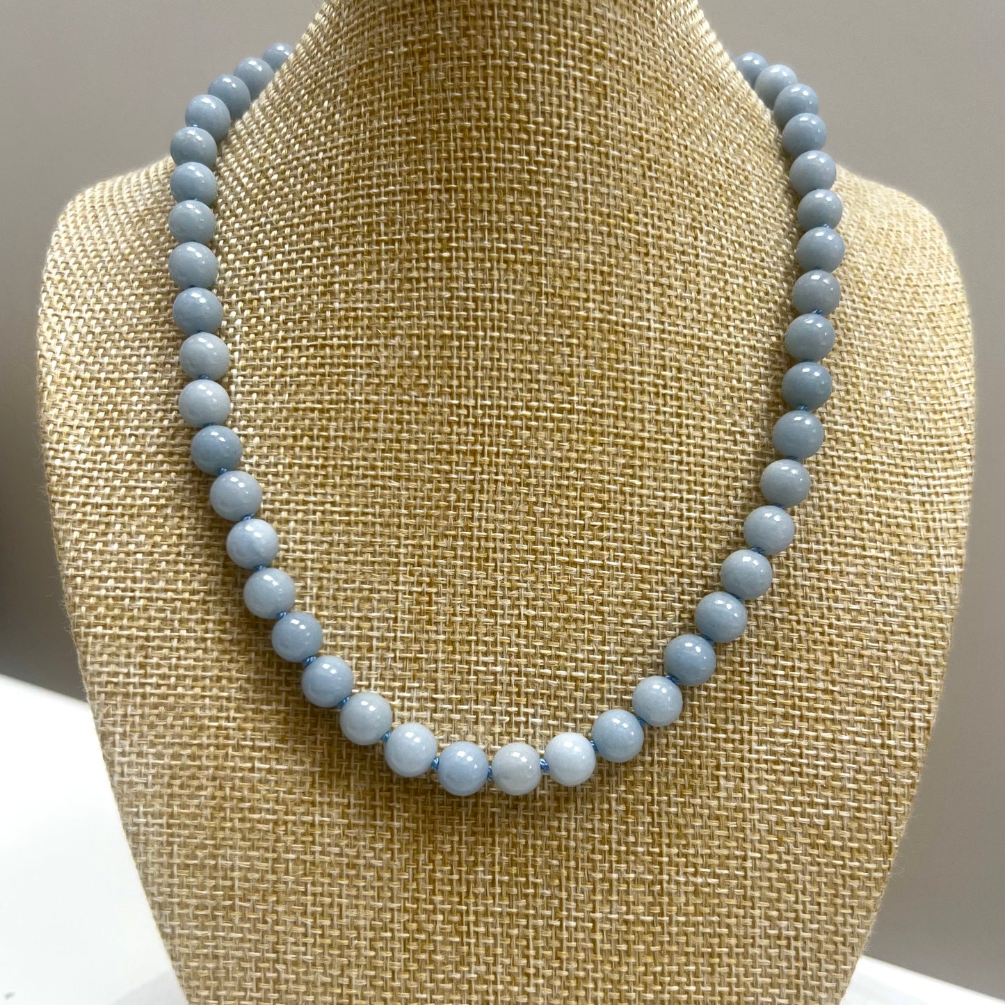 Coco Angelite Necklace: Peace & Compassion