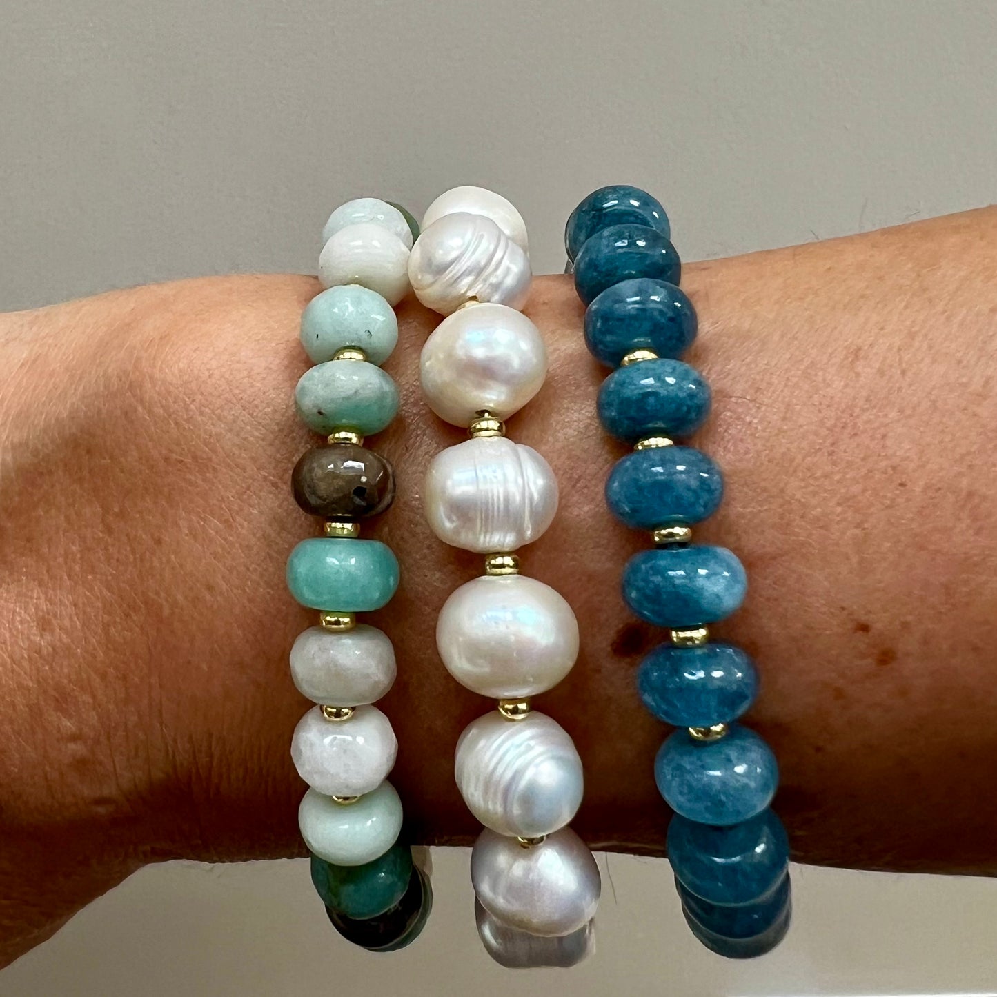 Rider Aventurine Gemstone Bracelet