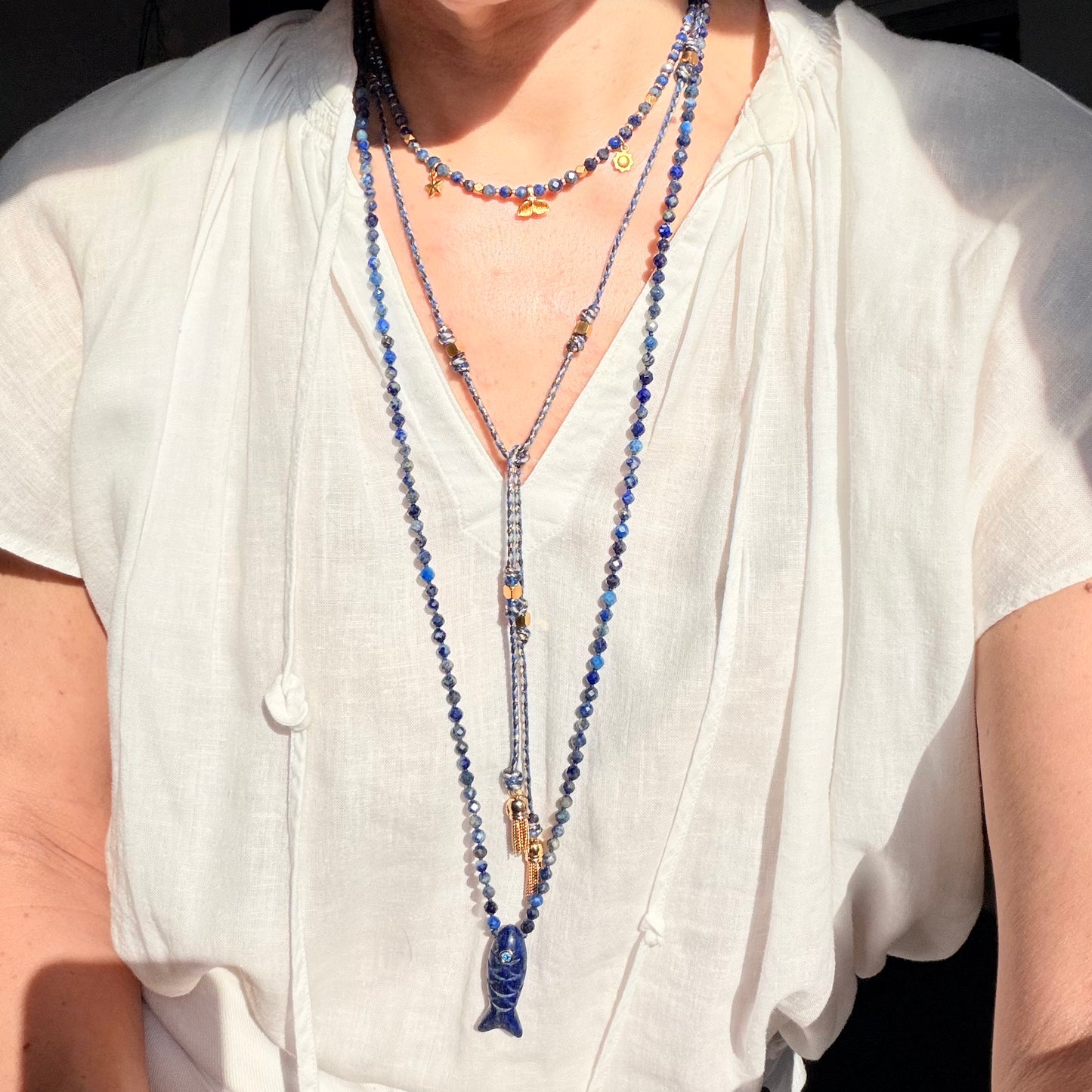SIRENA Seaside Beaded Necklace