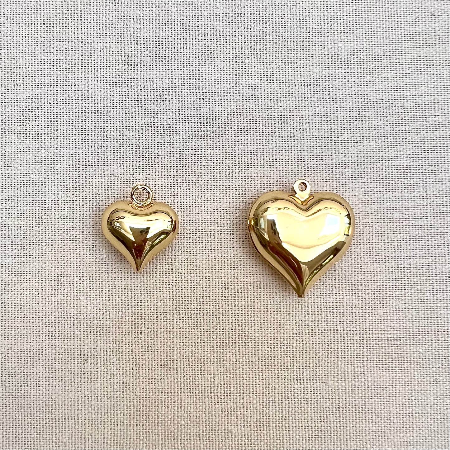Puffy Heart Charms
