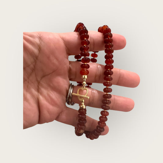 Carnelian (red-orange) Gemstone
