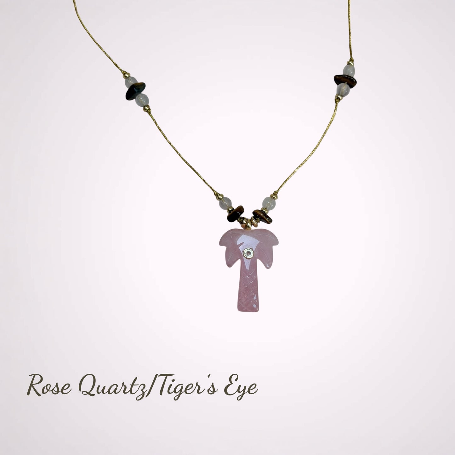 PALOMA Palm Tree Pendant Necklace
