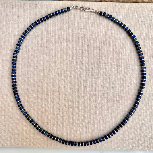 Racer Men’s Jasper Stone Bead Necklace