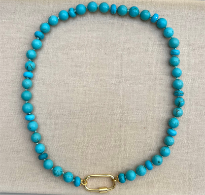 Ana-Maria Natural Turquoise Necklace