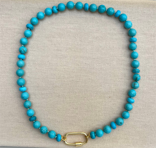 Ana-Maria Natural Turquoise Necklace