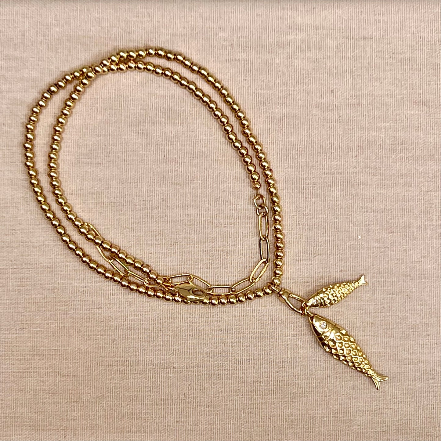 Gold Fish Charms