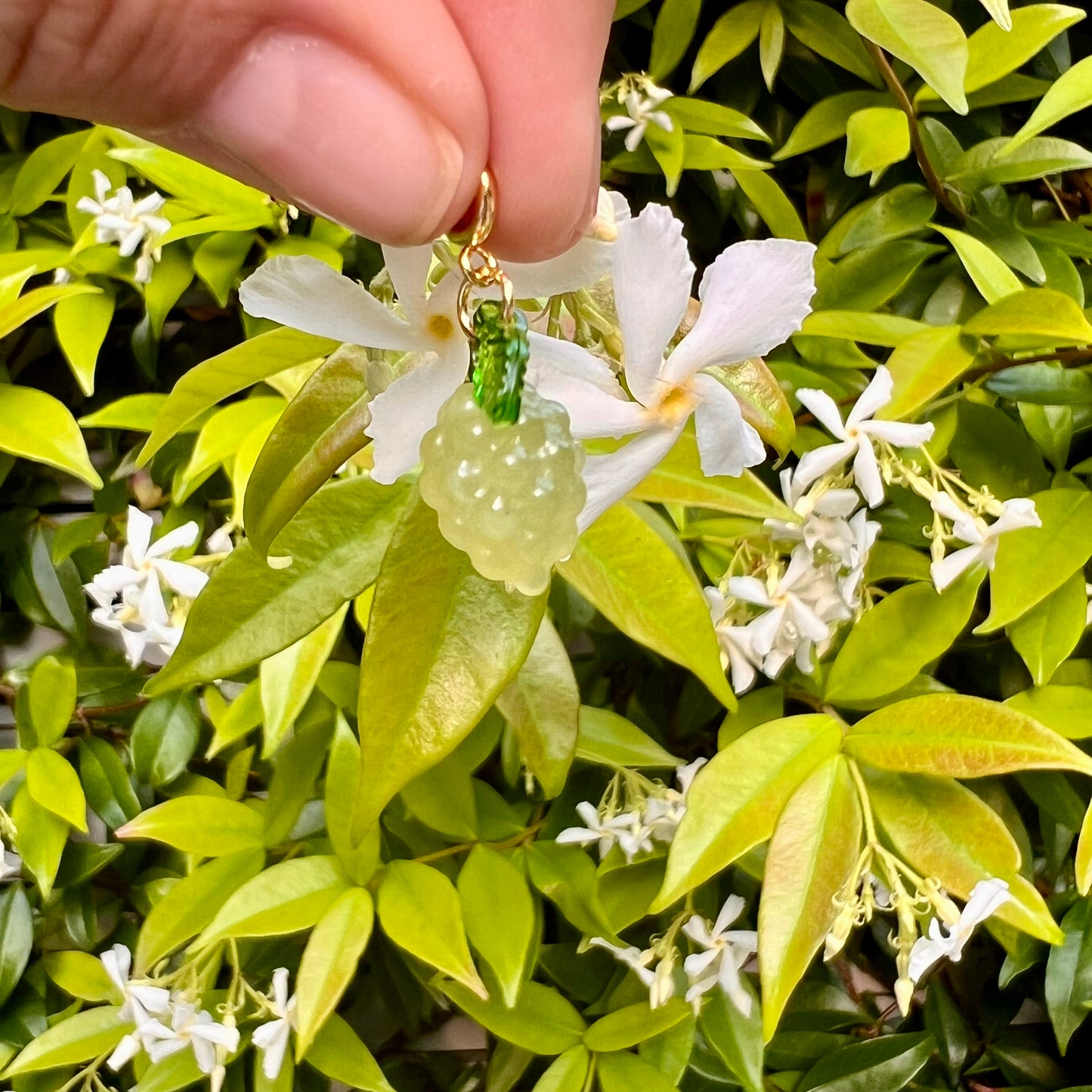Gemstone Fruit & Flower Charms