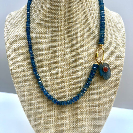 Ana-Maria Kyanite Gemstone Necklace