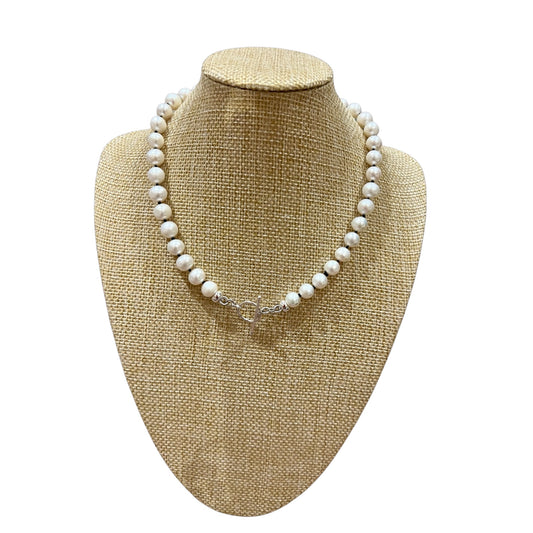 Elaine Pearl Choker Necklace