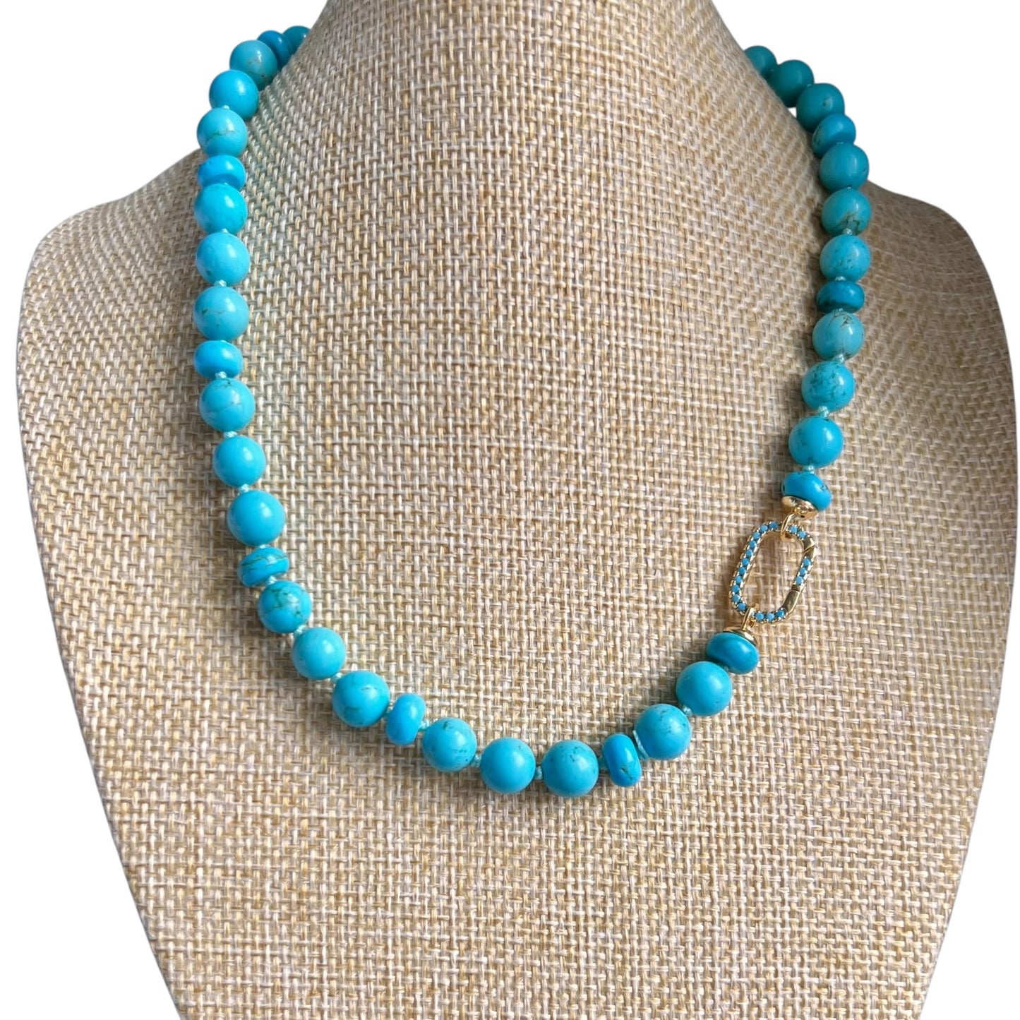 Ana-Maria Natural Turquoise Necklace