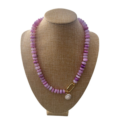 Ana-Maria Violet Opal Necklace