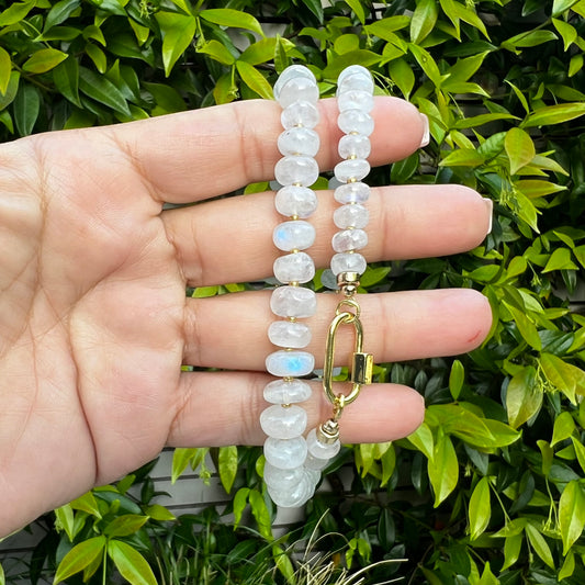 Kelly Moonstone Gemstone Necklace