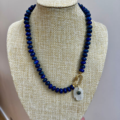 Ana-Maria Lapis Lazuli Gemstone Necklace