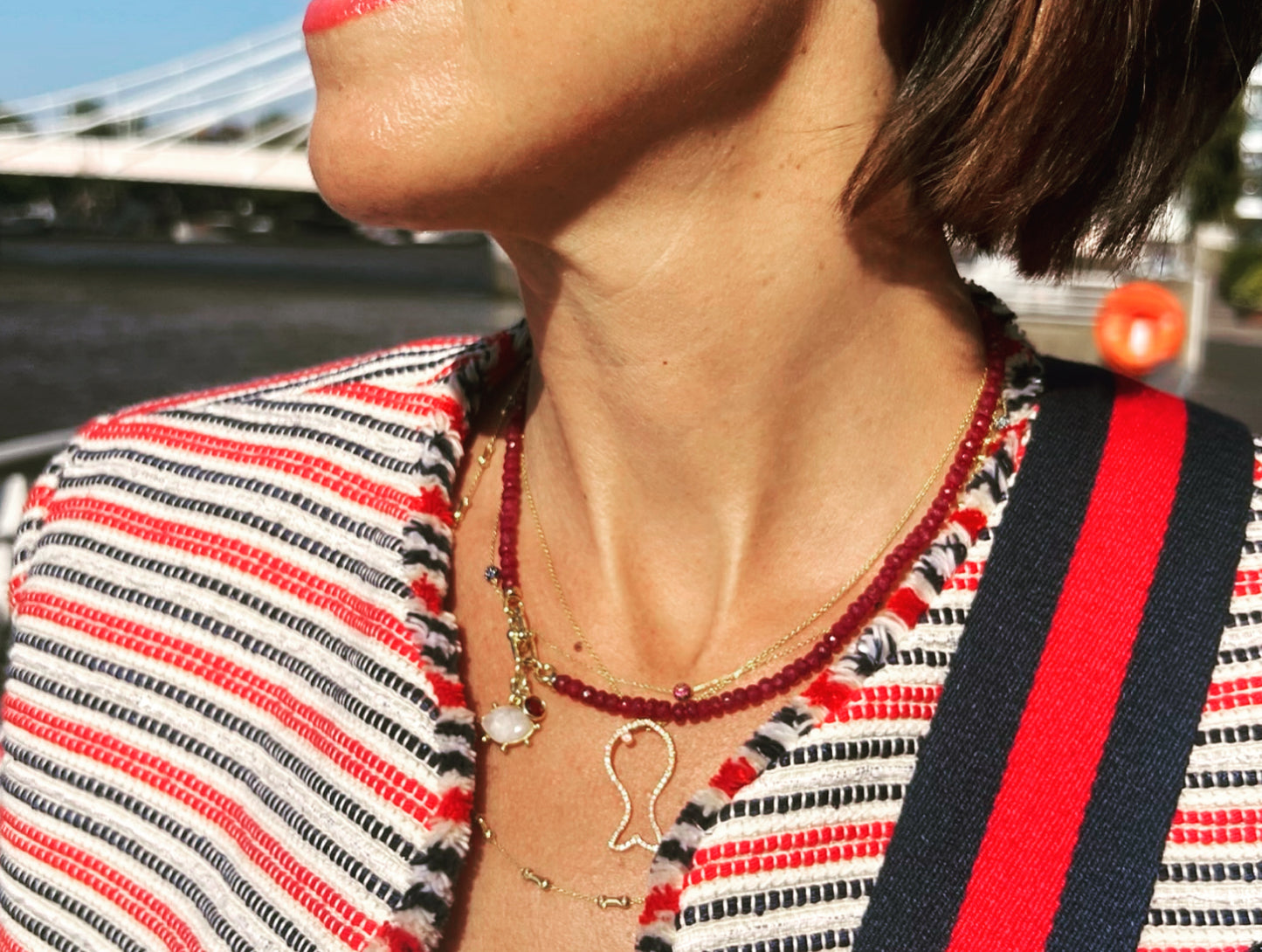 Precious Collection - Ruby Necklace