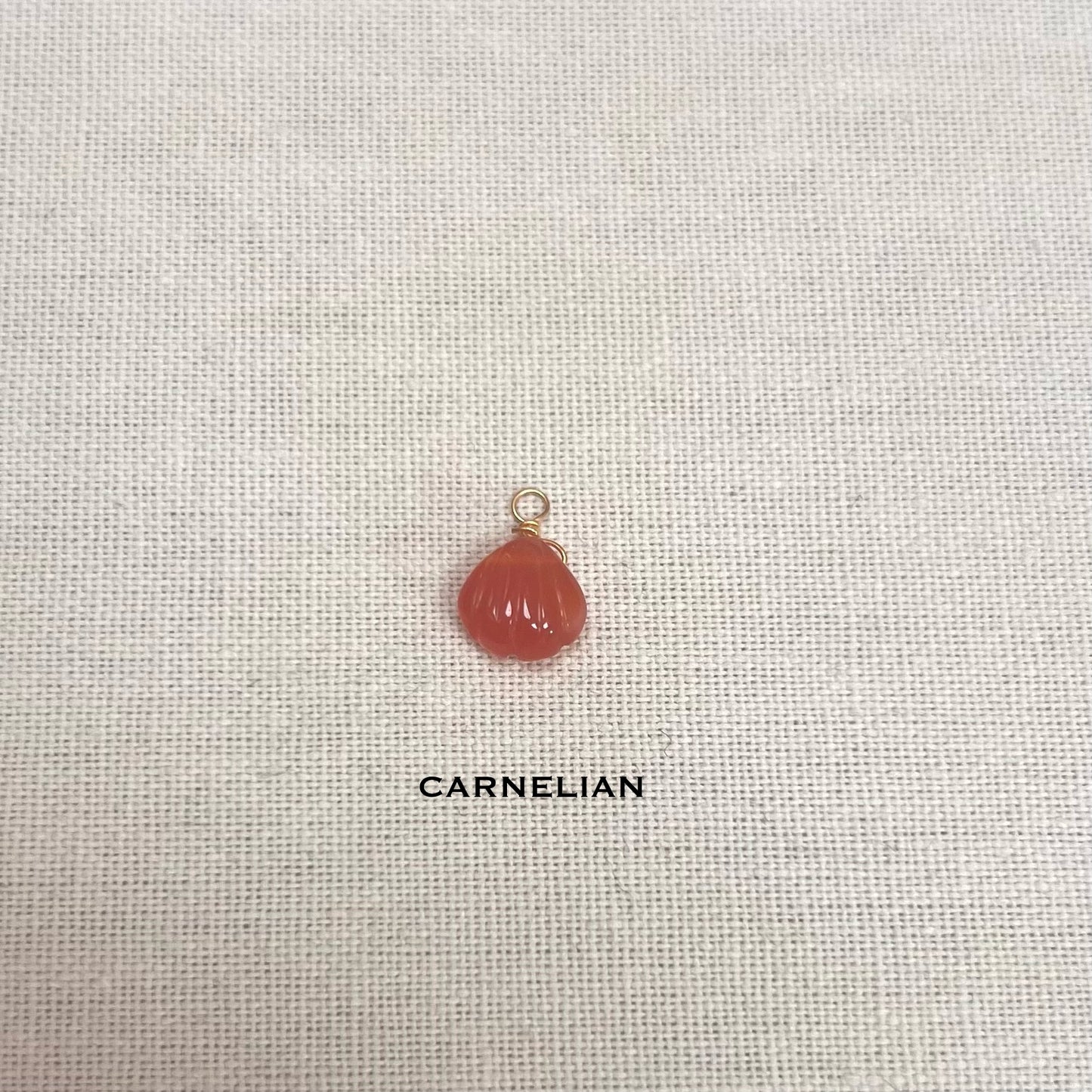 Gemstone Sea Shell Charms