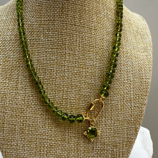 Peridot August Necklace