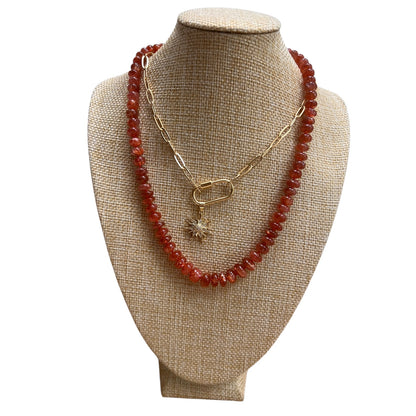 Ana-Maria Sunstone Gemstone Necklace