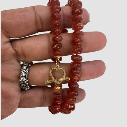 Ana-Maria Sunstone Gemstone Necklace