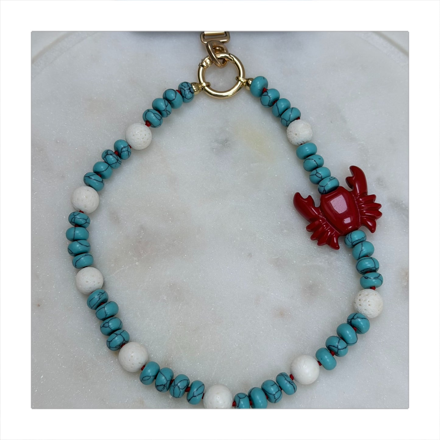 Mimi Sea Creatures Phone Charm - Wristlet