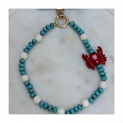 Mimi Sea Creatures Phone Charm - Wristlet