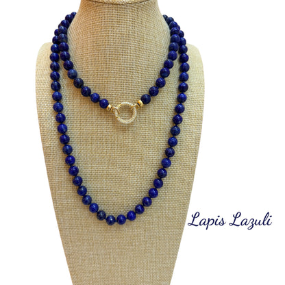 Aubrey Long Beaded Necklace