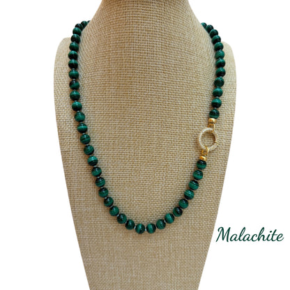 Aubrey Long Beaded Necklace