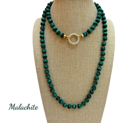 Aubrey Long Beaded Necklace